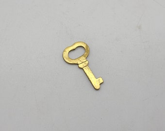 Antique Lane Chest/hope chest key  brass Jewelry box key