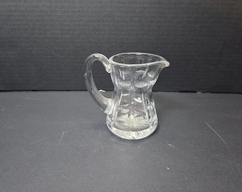 Vintage Waterford Crystal Tralee Creamer  4" tall
