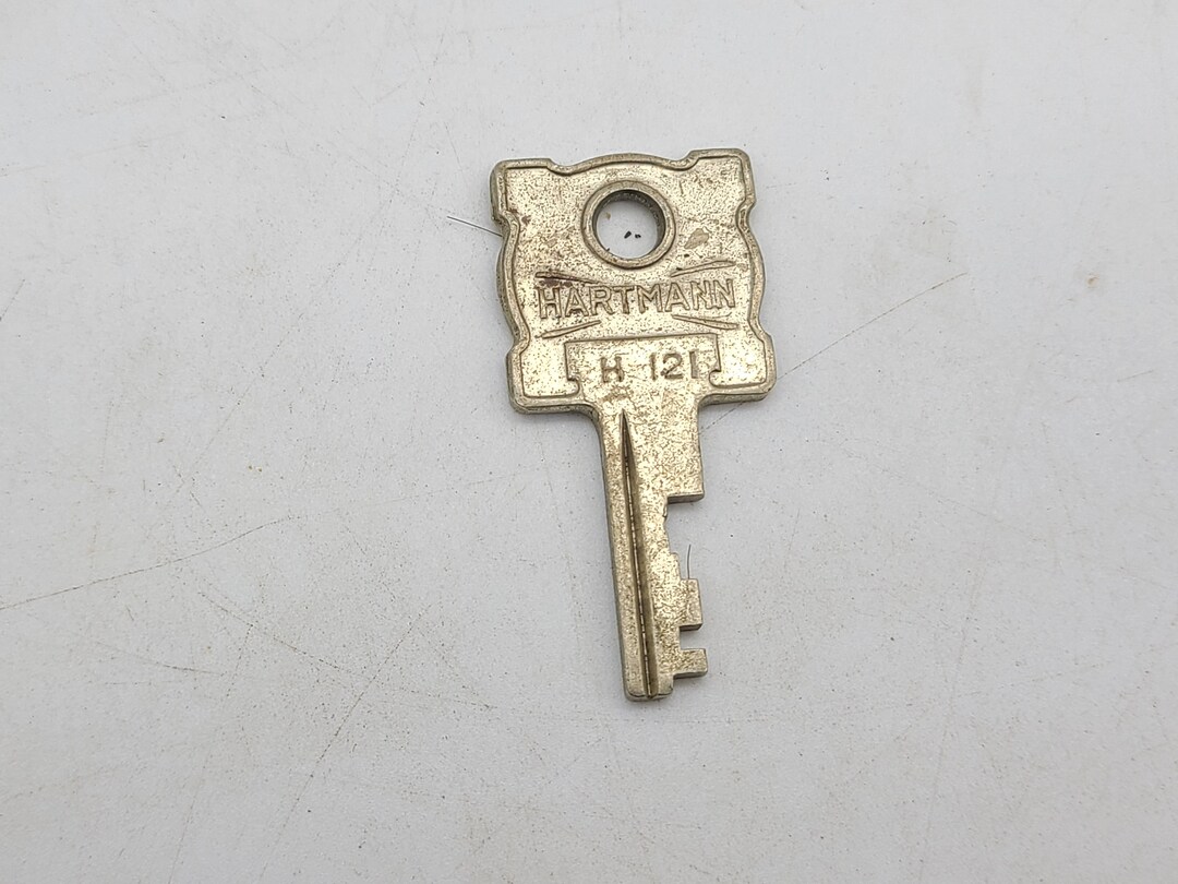 Antique Hartmann H121 Luggage Trunk/steamer Lock Key Etsy