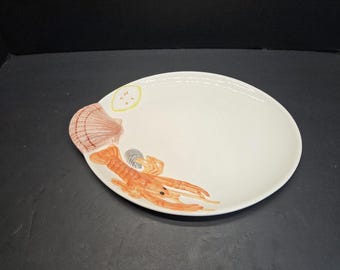Plateau à fromage L'hirondelle porcelaine France - Label Emmaüs