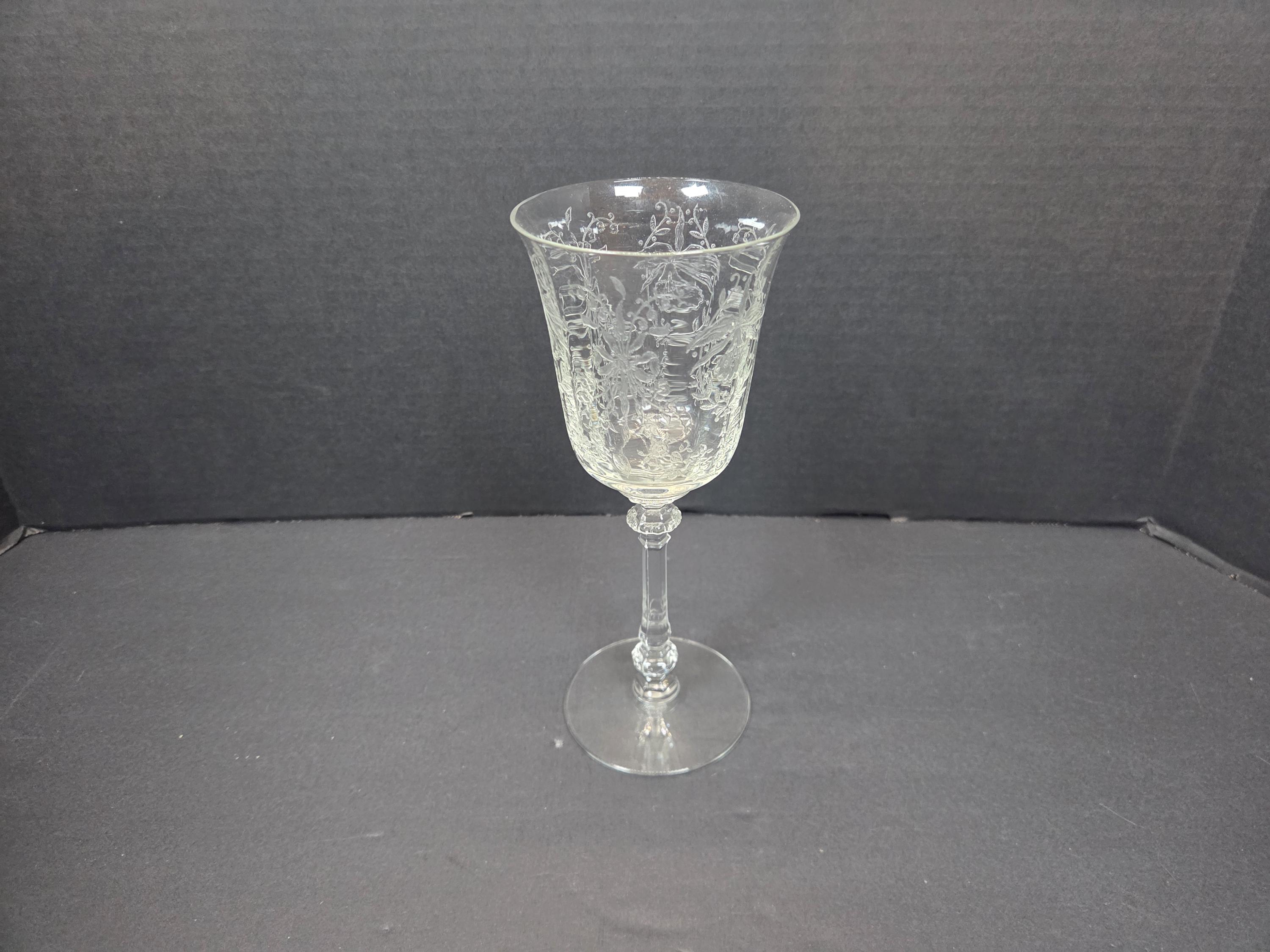 ヘイシー社　Heisey Orchid オーキッド　ボウルとグラス　エレガント ヘイシー社 Heisey Orchid オーキッド ボウルとグラス エレガント