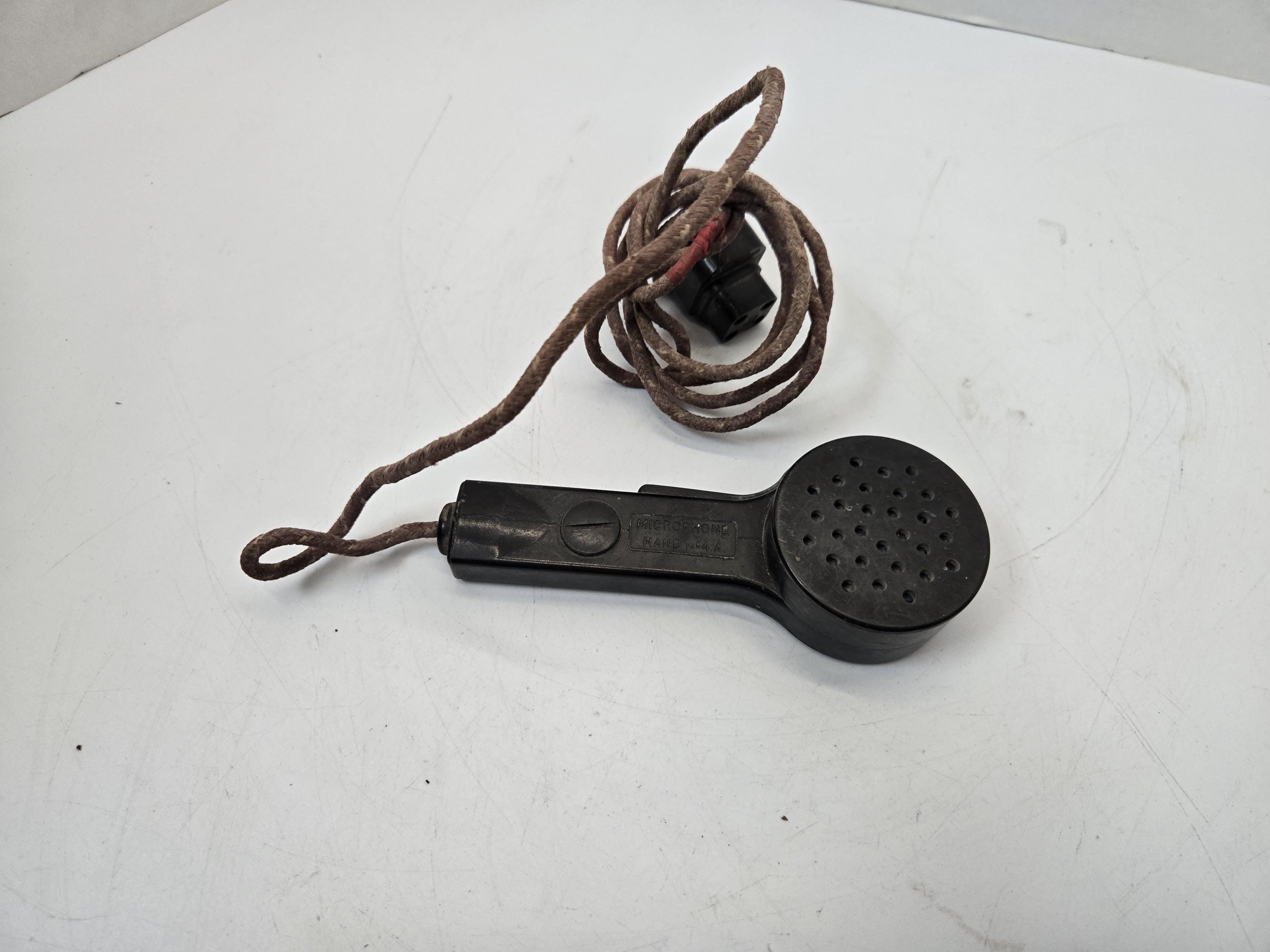 Coco lilyさん専用Wireless Microphone Antique WWII Hand Lollipop Microphone No.4a 4-a - Etsy