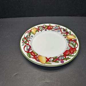 Dansk Holiday Harvest Salad/bread plate 7 1/2&quot;