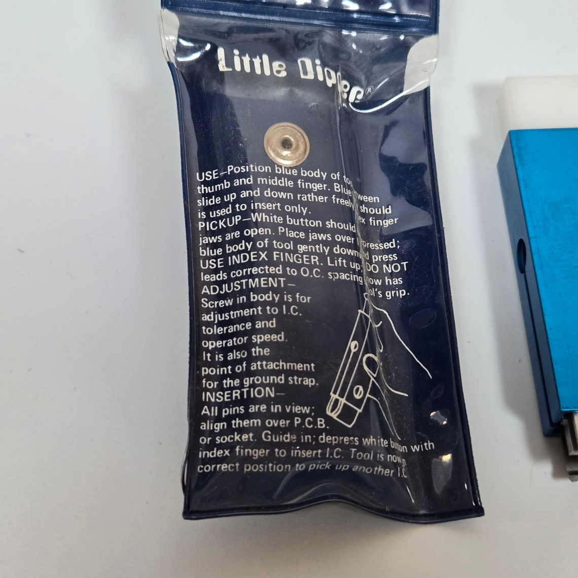 Dippers Computer Vintage Little Dipper IC Computer Chip Extraction Insertion Tool NEW - Etsy