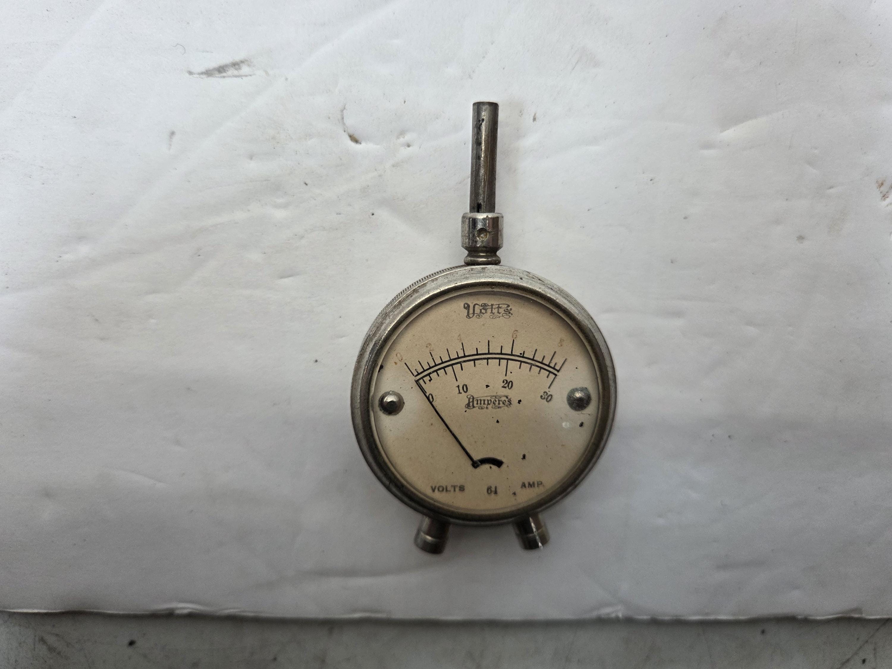 Vintage Volt Meter - Etsy