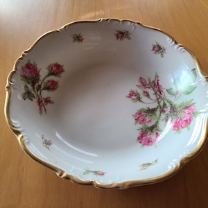 Edelstein Bavaria Maria-Theresia Moss-Rose 8&quot; soup bowls