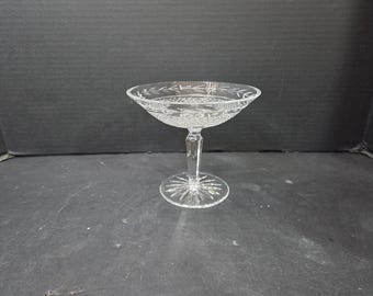 Plato para dulces y compota Waterford Crystal Glandore de 15 cm de ancho y 13 cm de alto.