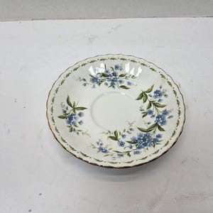 Royal albert Flower of the month July Forget me not Saucer ONLY