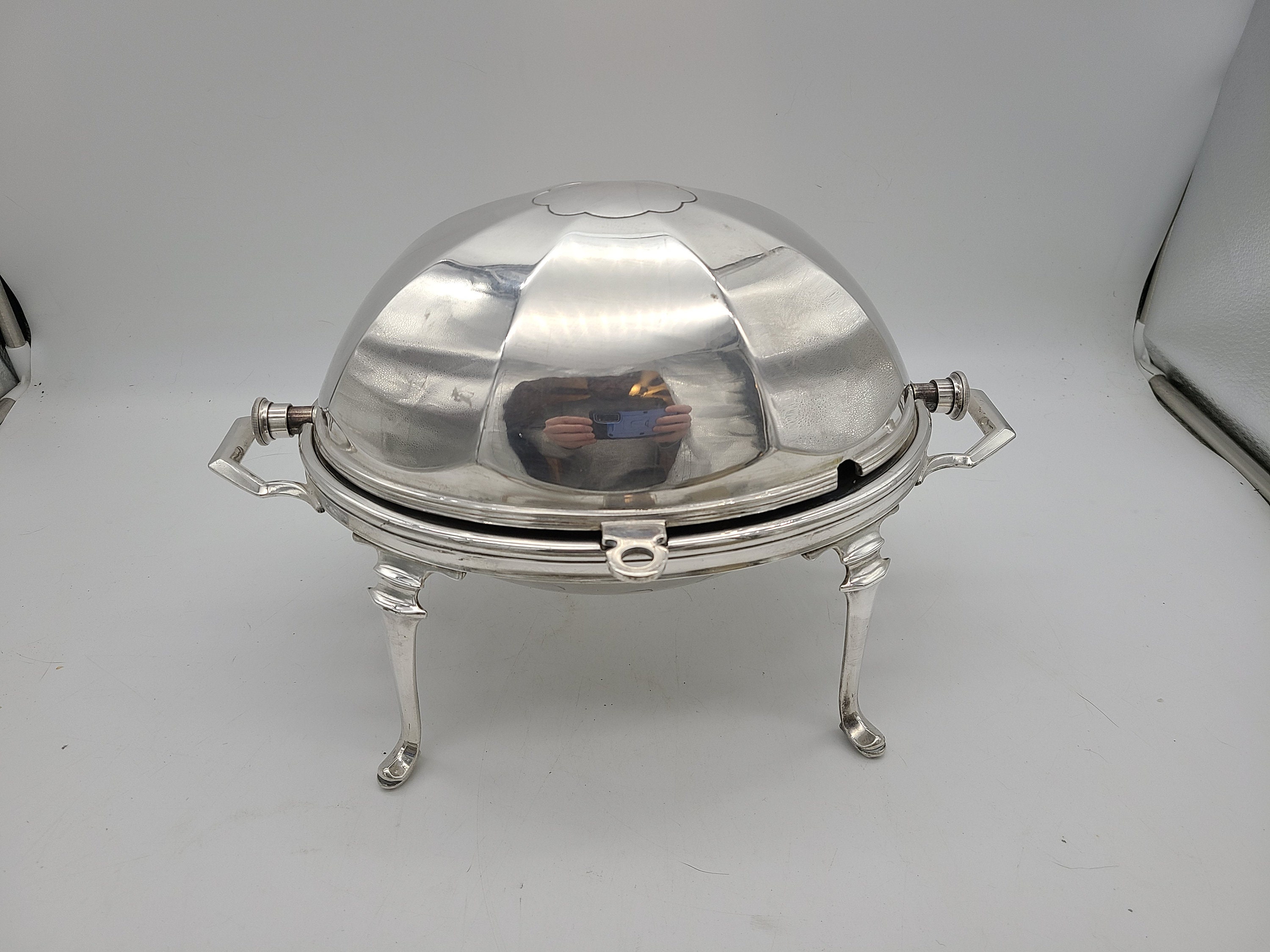 Vintage food warmer with glass dish – Vintage Arts Inc.