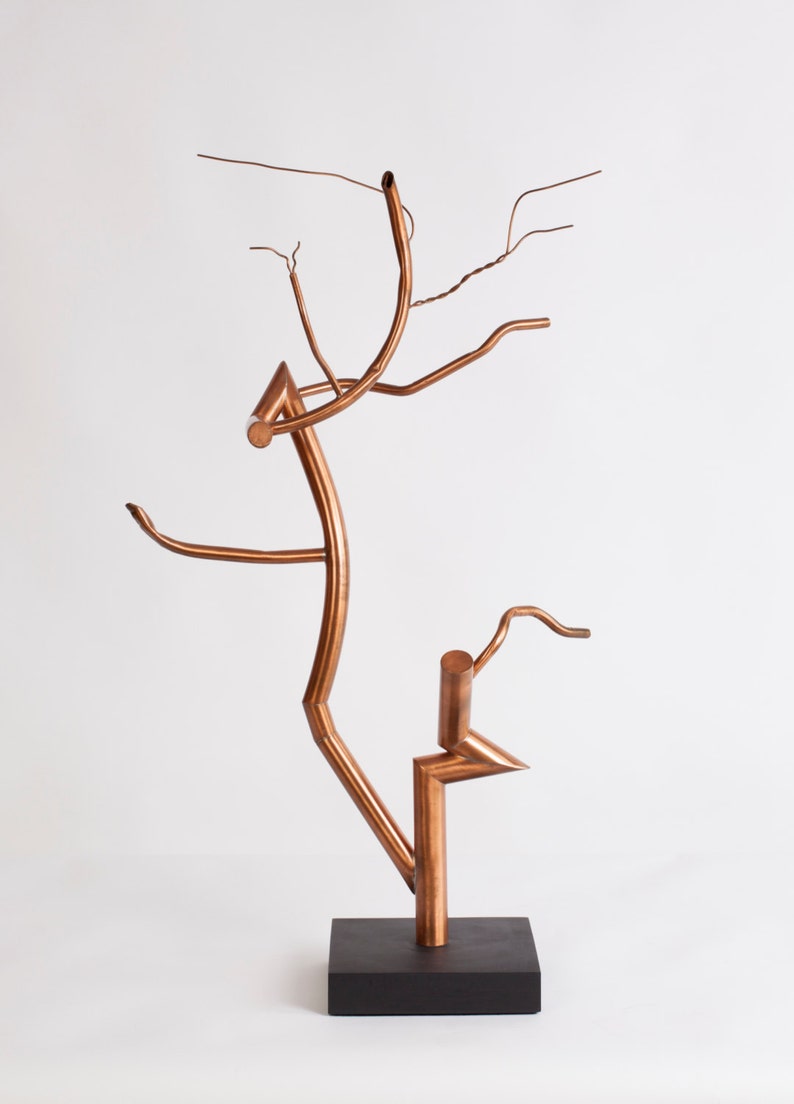 The Crooked Tree Door County Inspired Contemporary Copper Etsy