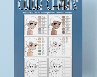 Coloring Practice Pages: Digital Color Charts for Artists (Digital Download)