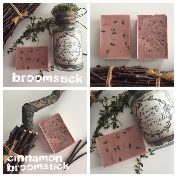 Harry Potter Fan Soap Gift Broomstick Gift Soap Cedar and Etsy