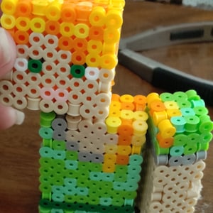 Minecraft Perler Bead Pattern, Alex Design, Craft, Pixel Art Guide, - Etsy