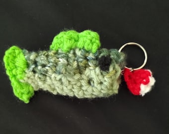 Largemouth Bass Fish-haakpatroon.