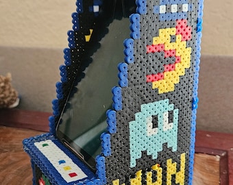 Pac-Man Perler Bead Arcade Cellphone Holder *PDF*