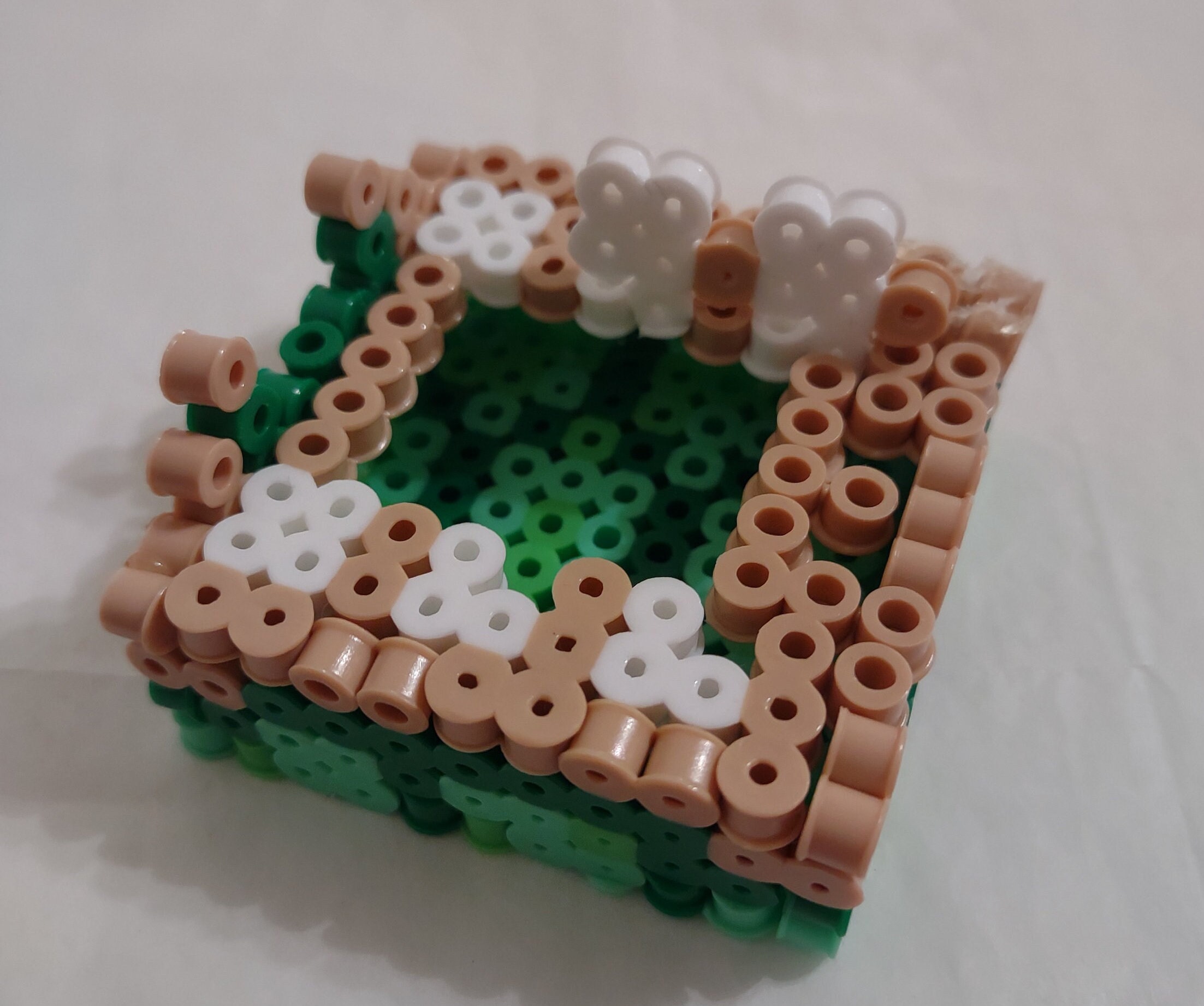Diy Minecraftturtle Minecraft Perler Bead Pattern, Sea Turtle Design, DIY PDF Craft, Pixel ...