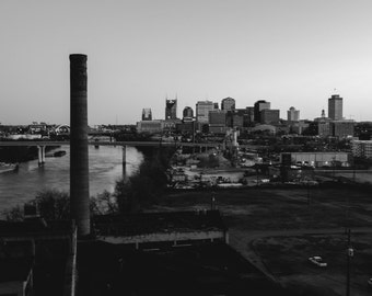 Nashville, Tennesse in Black + White