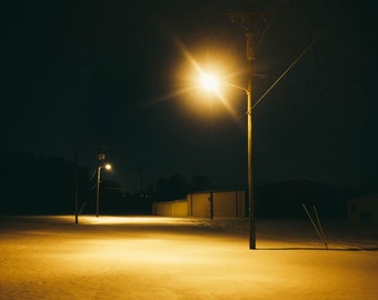 Abandoned Airpark in the Snow, Nashville, Tennessee