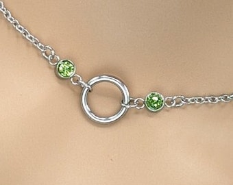 Tageshalsband * O-Ring mit Farboptionen * Verschlussoptionen * 24/7 Tragen