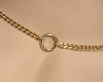 Day Collar * Gold O Ring * Locking Options