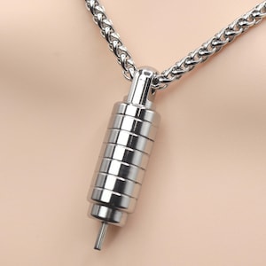 Hoofdsleutelhanger * Domsleutelhangerketting * Roestvrij staal * Past op al mijn sluit- en inbussloten