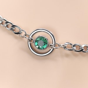 Discreet Day Collar * O Rings w/ Color Options * Locking Options * 24/7 Wear