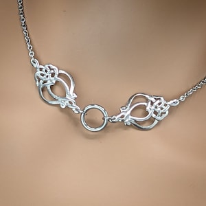 Day Collar * O Ring w/ Celtic Knot Sides * Locking Options
