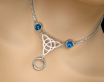 Day Collar * O Rings w/ Celtic Knot and Color Options * Locking Options * 24/7 Wear