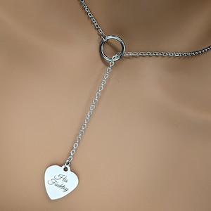 Day Collar*  O Ring w/ His Fucktoy Heart * Locking Options