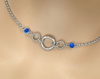 Day Collar * O Rings w/ Color Options * Locking Options * 24/7 Wear