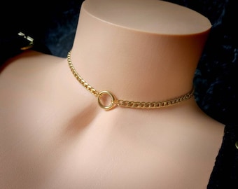 O Ring Submissive Day Collar - Etsy 