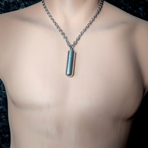 Master Key Pendant * Dom Key Holder Necklace * Stainless Steel * Fits my Locking Clasps and Hex Locks