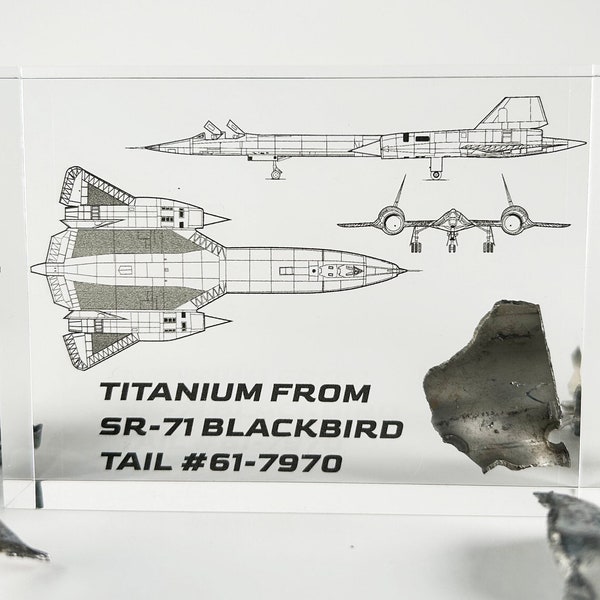 SR-71 Blueprint Pilots Gift Blackbird Display Handmade Aviation pilot gift Nasa Aircraft Authentic Military Aircraft Gift (C.O.A. Included)
