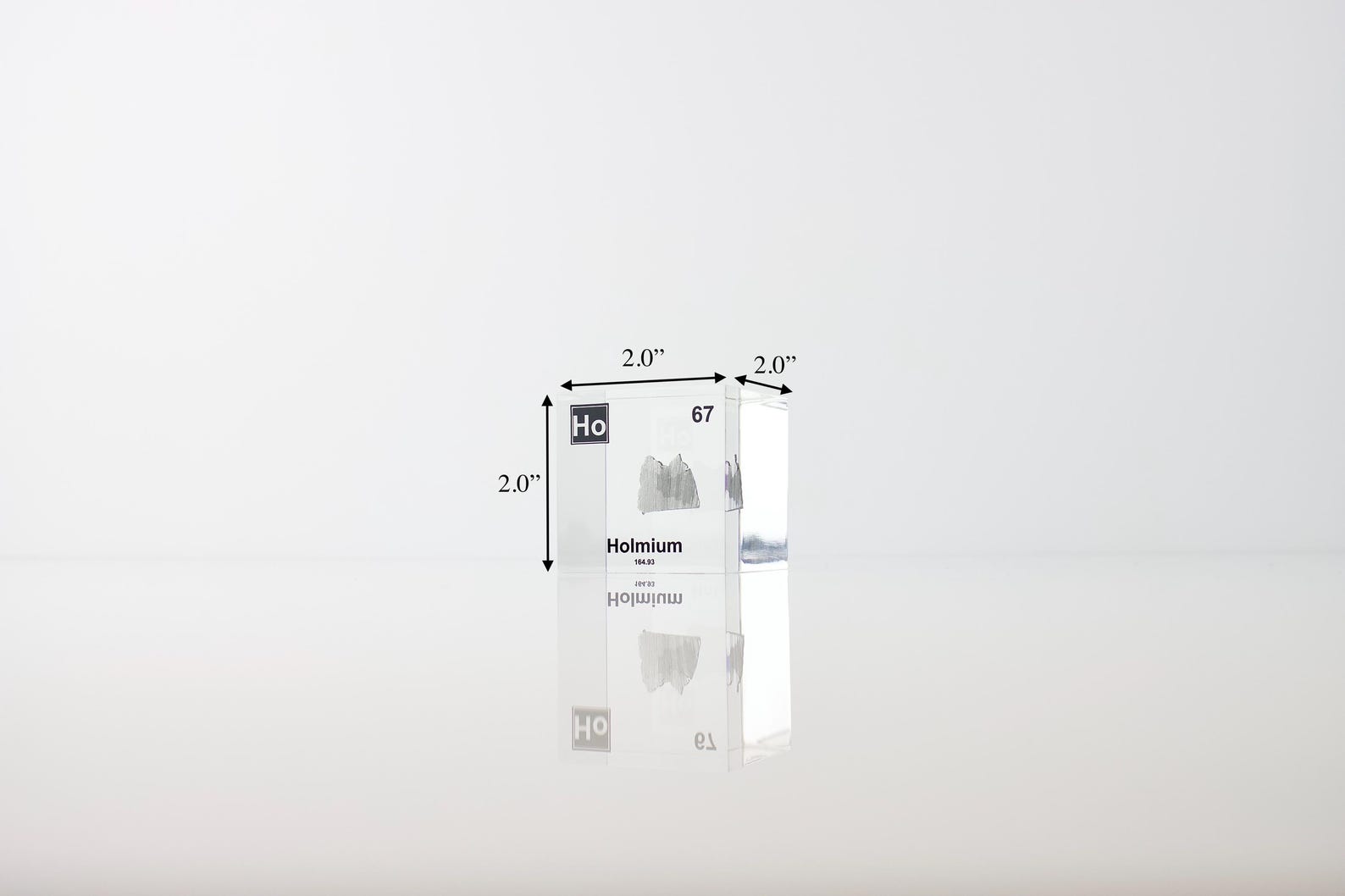 Holmium Element Cube PERIODIC TABLE Sample Element Collection Display ...