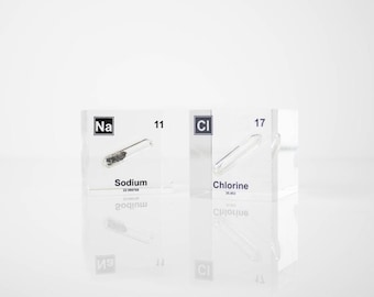 NaCl (Sodium Chloride) Cube Bundle