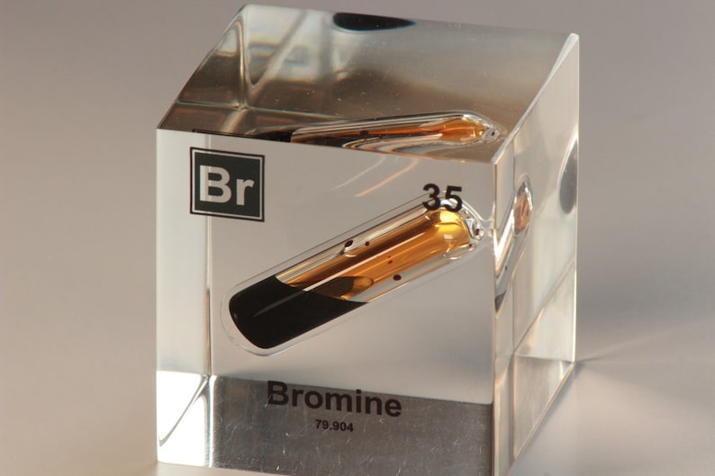 Bromine Element Acrylic Element Cube Etsy