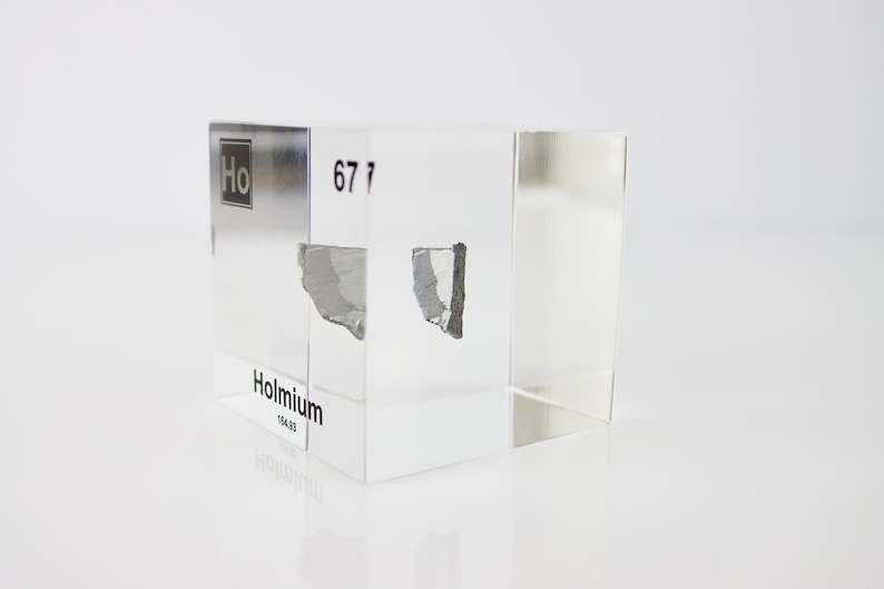 Holmium Element Cube PERIODIC TABLE Sample Element Collection Display ...