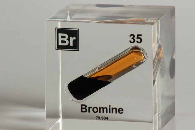 Bromine Element Acrylic Element Cube Etsy