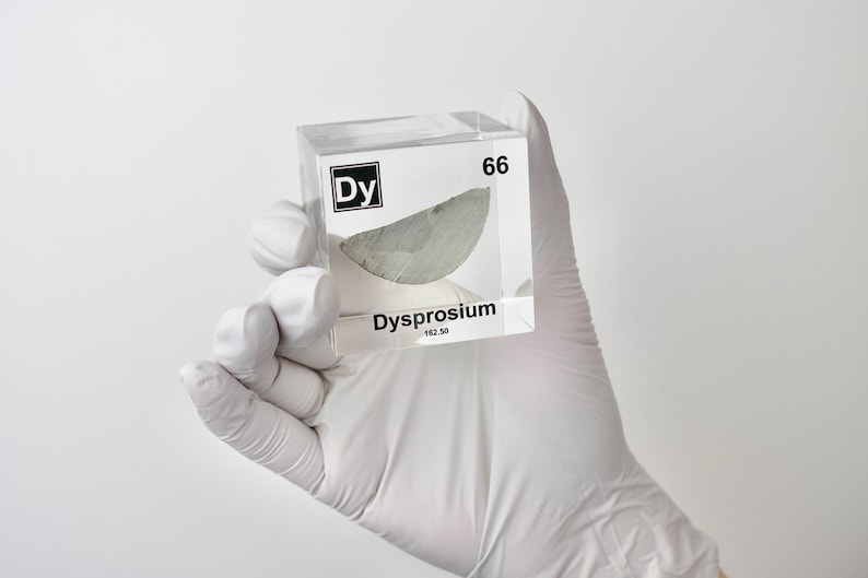 Dysprosium Element Cube Sample Element Collection PERIODIC TABLE ...