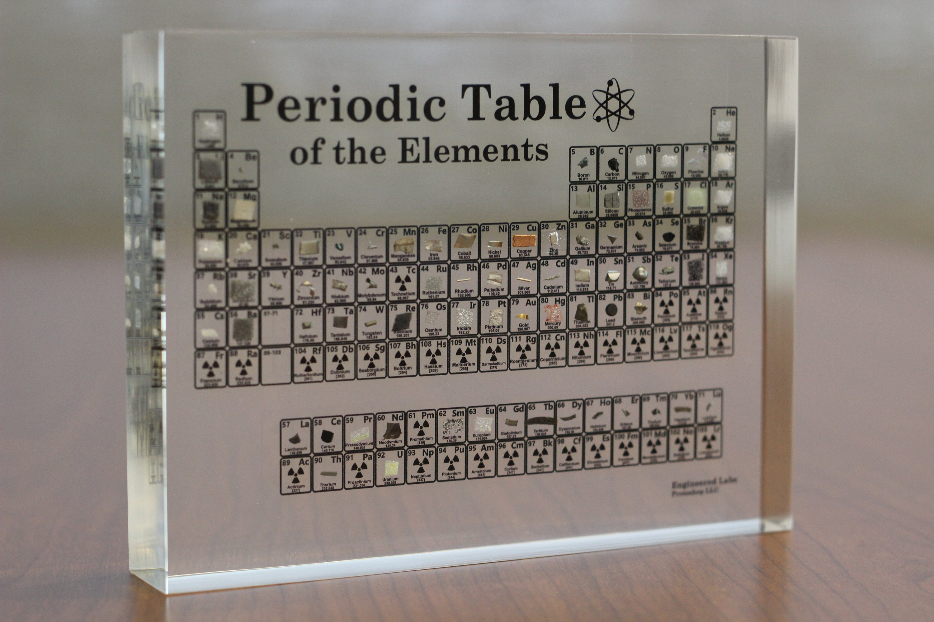 Periodic Display Element Heritage Table Collection - Table - Display Collection Element Heritage Periodic