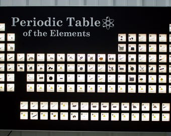 Cube Display and 118 Element cubes (temporary backorder)