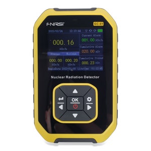 Digital Geiger counter Nuclear Radiation Countermeasures Alpha, Beta, Gamma, and X-Ray Radiation Gift for Teenagers into Science