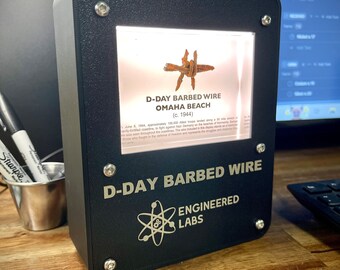 Aanpasbare 3D-geprinte lichtweergave voor acrylartefacten