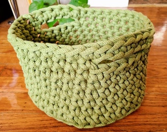 Any Size Crochet Basket Pattern - Measurement Based!