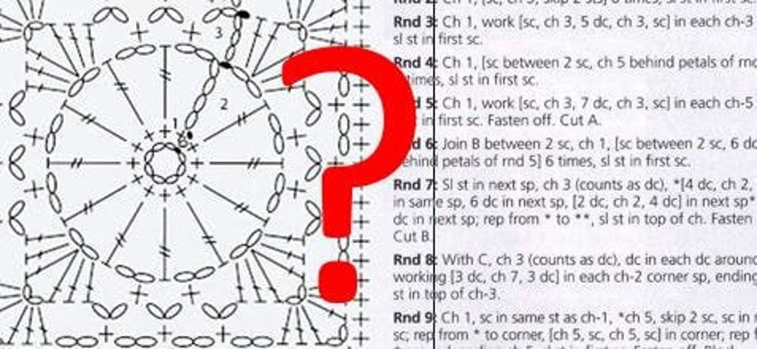 How to Read Crochet Patterns: Diagrams and Written Patterns, Explained