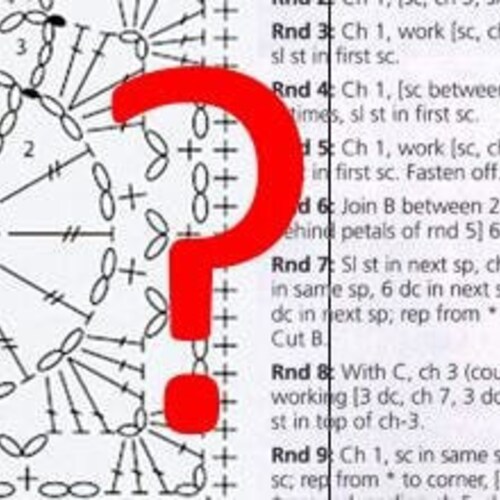 How to Read Crochet Patterns Diagrams and Written Patterns Etsy