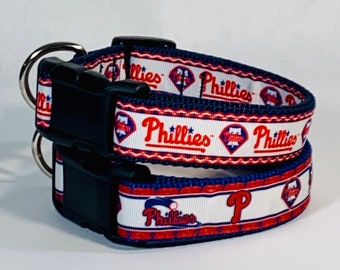phillies dog collar