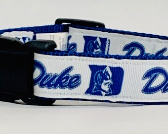 duke blue devils dog collar