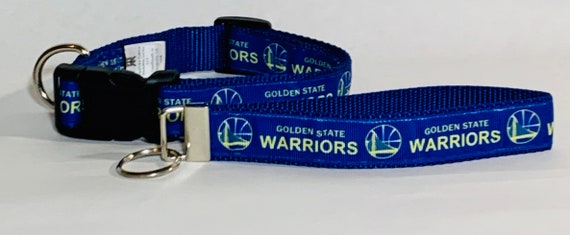 warriors dog collar