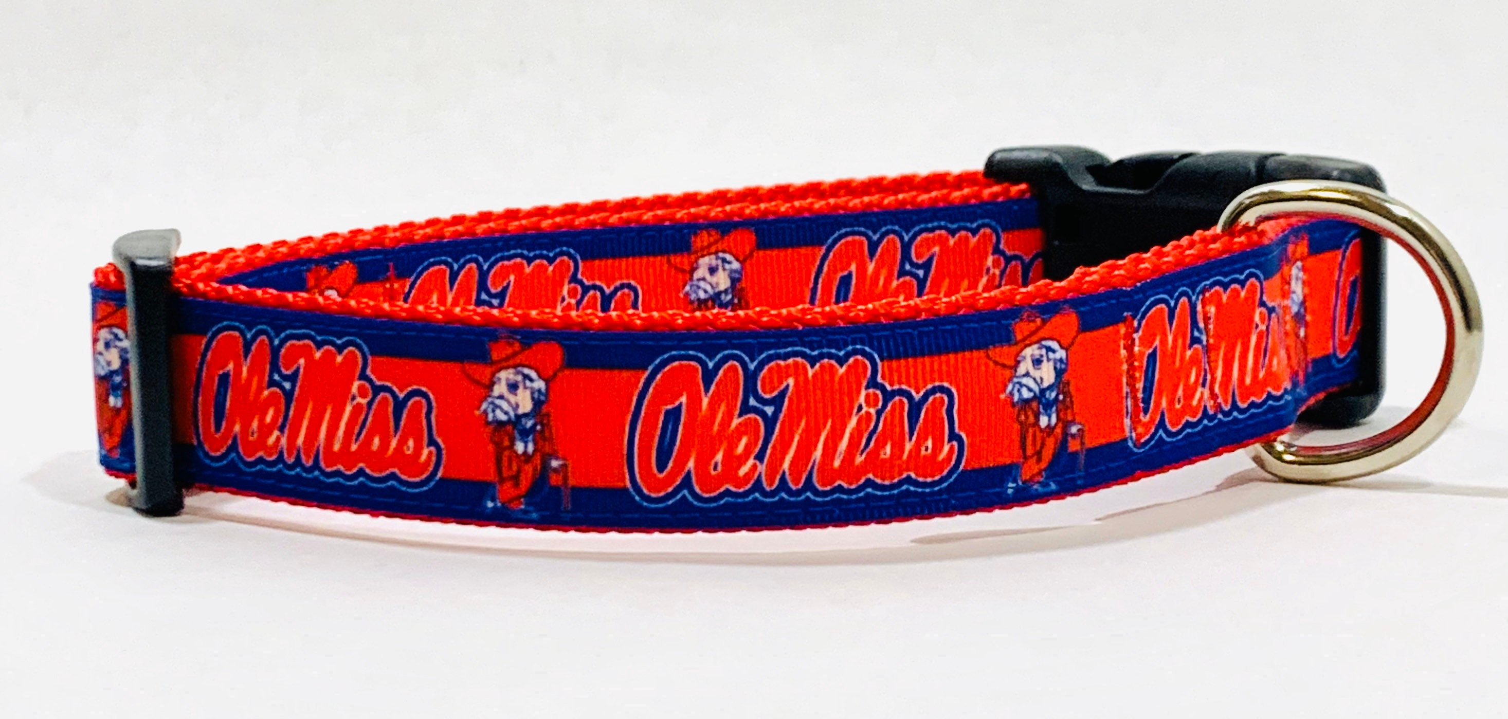 Ole Miss Dog Collar &/or Keychain Etsy